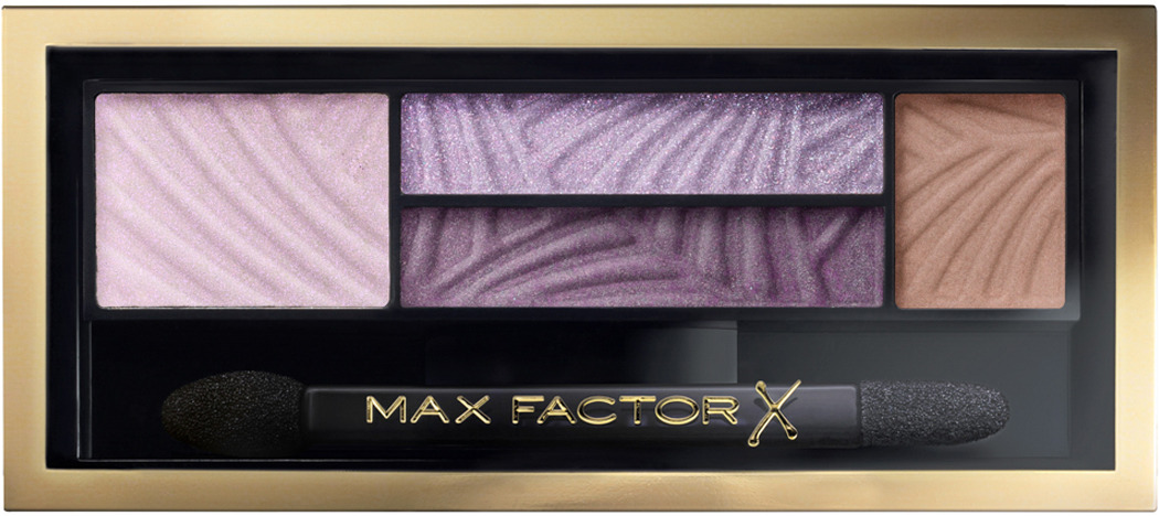 фото Max Factor 4-хцветные тени для век и бровей Smokey Eye Drama Kit 2 В 1, тон 04 luxe lilacs