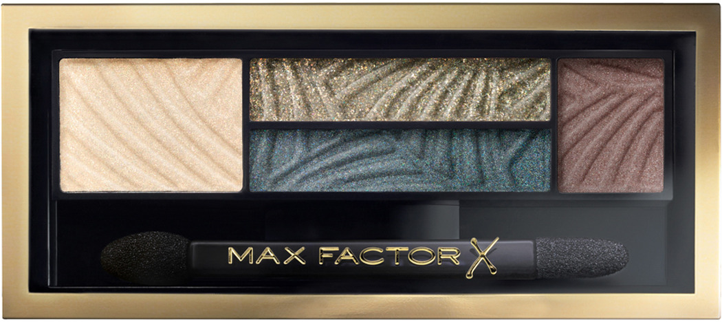 фото Max Factor 4-хцветные тени для век и бровей Smokey Eye Drama Kit 2 В 1, тон 05 magnetic jades