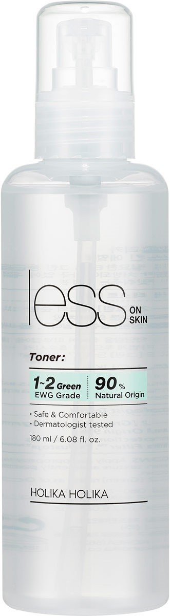 фото Тоник для лица Holika Holika Less On Skin Toner, 180 мл