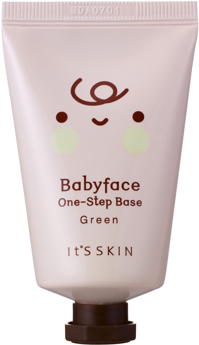 Основа под макияж It's Skin Babyface One-Step Base, тон 02 Green, 35 мл