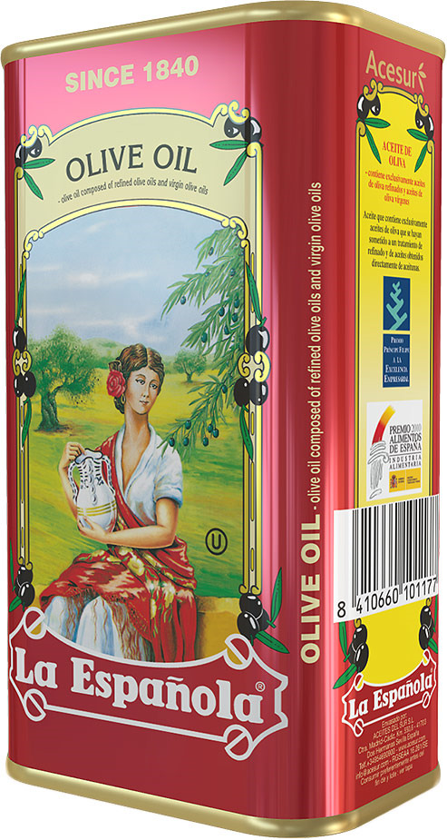 фото Оливковое масло Olive Oil Classic La Espanola, рафинированное с добавлением нерафинированного, 1 л