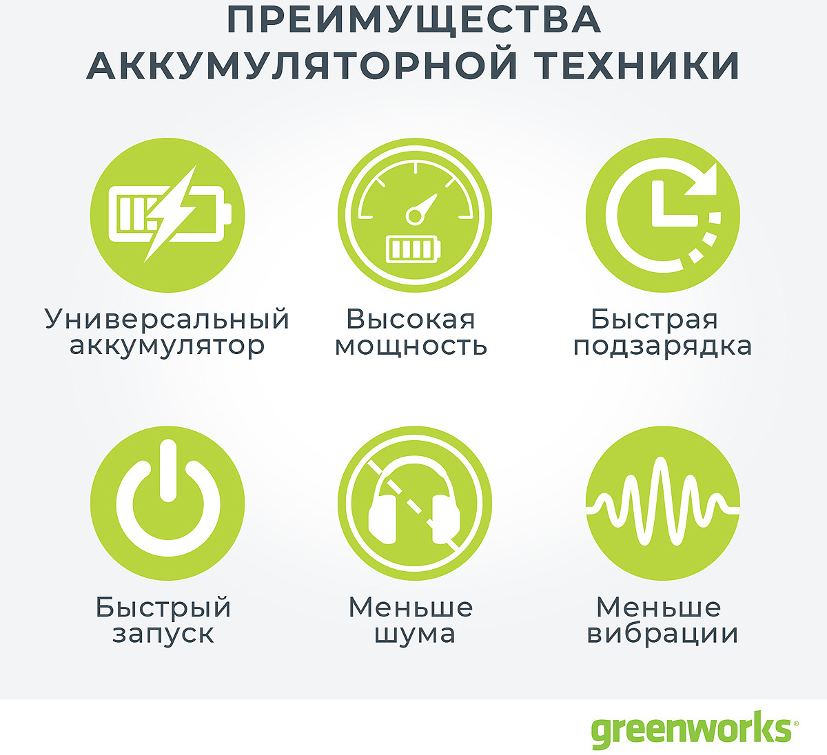 фото Кусторез аккумуляторный Greenworks G24HT54 Basic, 24 В, 47 см (без АКБ и ЗУ) 2200007