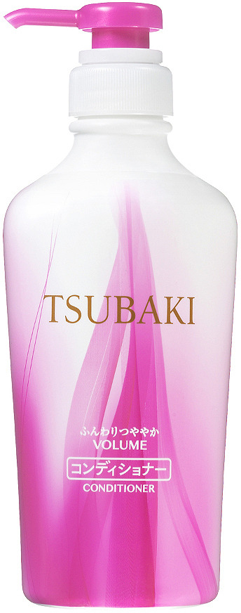 фото Кондиционер для волос Shiseido Tsubaki Volume, для придания объема, с маслом камелии, 450 мл