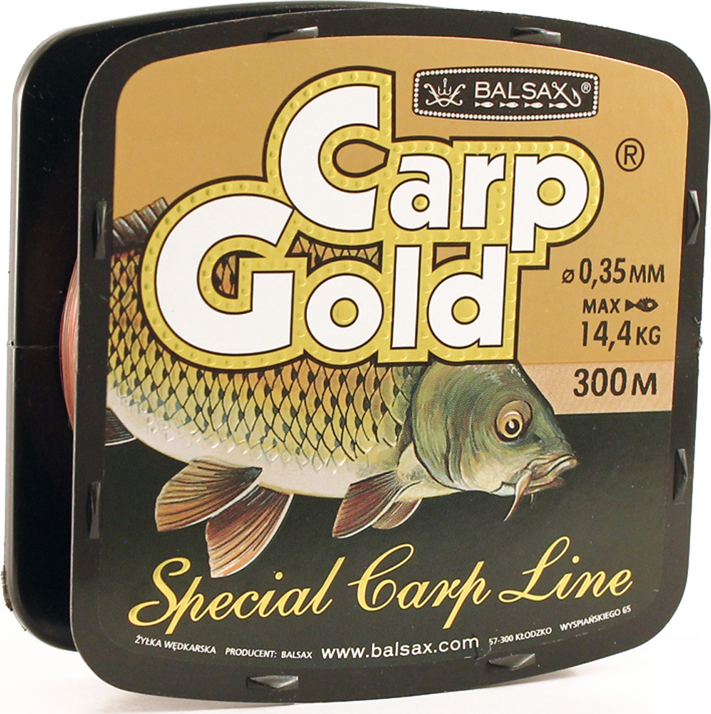 фото Леска Balsax Gold Carp, 300 м, 0,35 мм, 14,4 кг