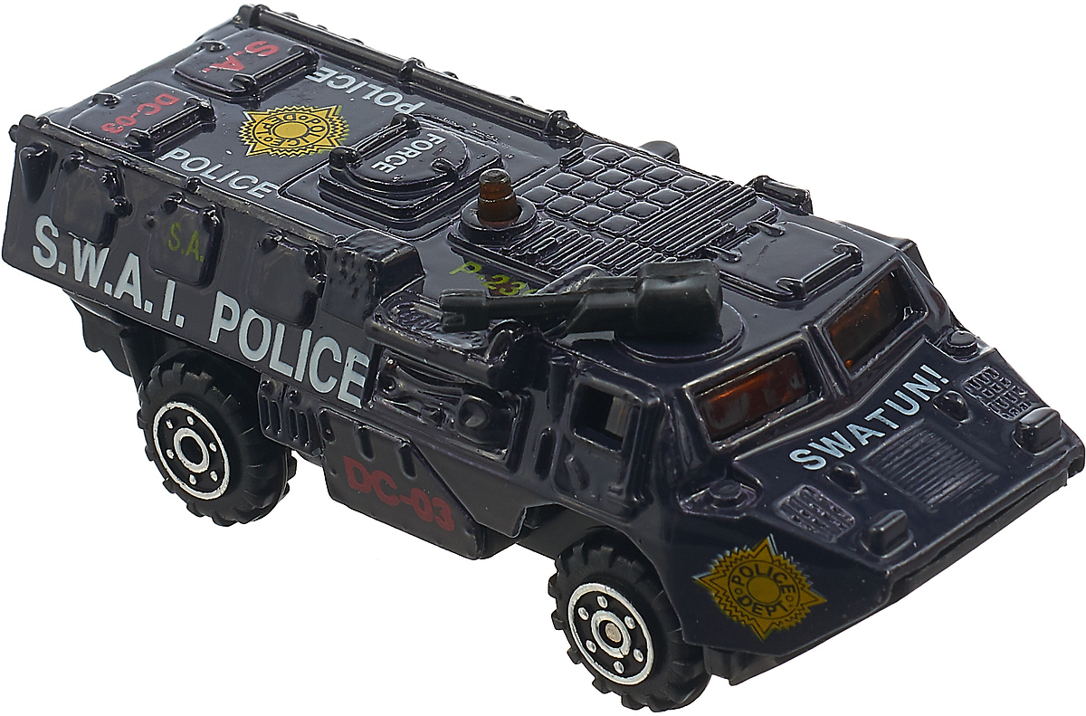 фото Машинка Pioneer Toys S.W.A.T. Police 236, цвет: темно-синий