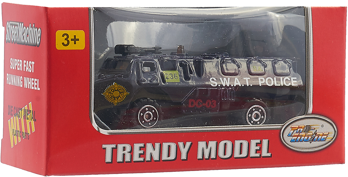 фото Машинка Pioneer Toys S.W.A.T. Police 236, цвет: темно-синий