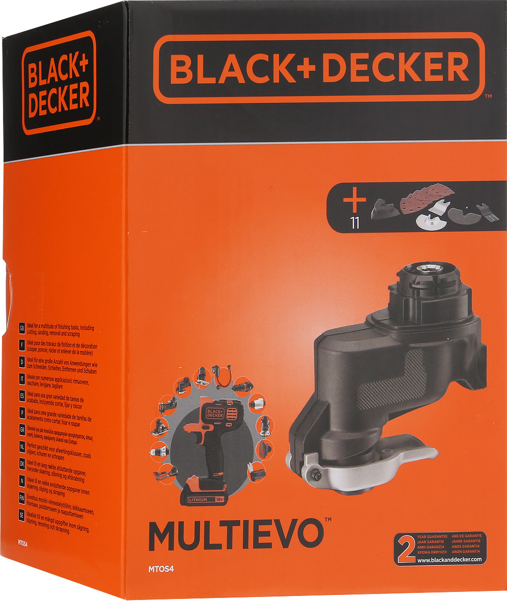 фото Насадка осциллирующая Black&Decker MTSO4 Black+decker