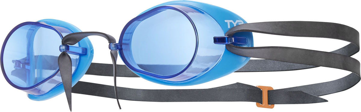 Очки для плавания TYR Socket Rcket 2.0, цвет: глубой, черный. LGL2