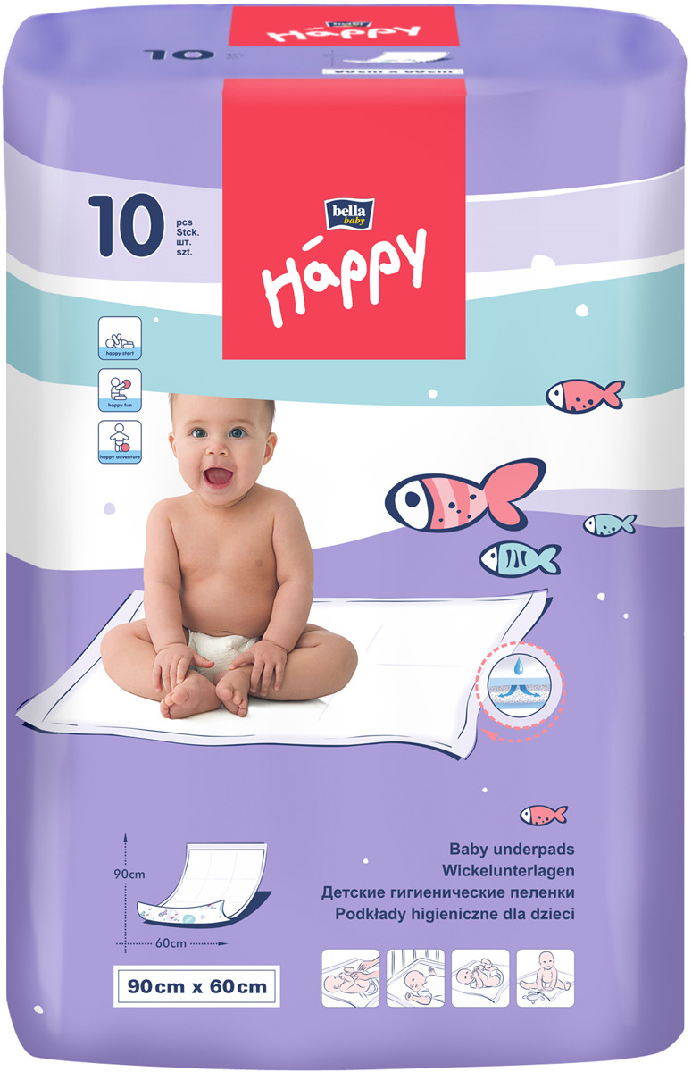 фото Пеленка одноразовая Bella baby Happy BB-091-MMMM-J02