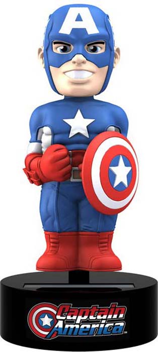 Neca Фигурка на солнечной батарее Marvel Captain America 15 см