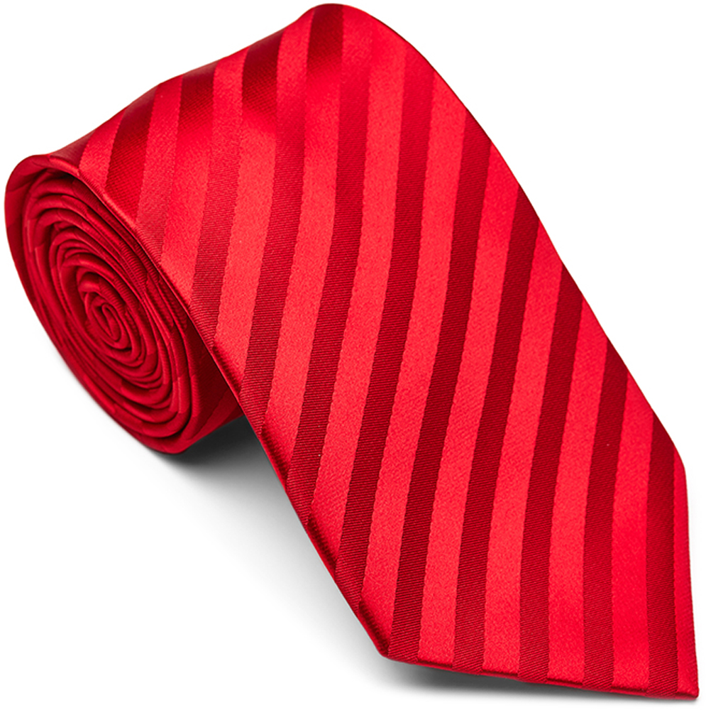 Красно белый галстук
