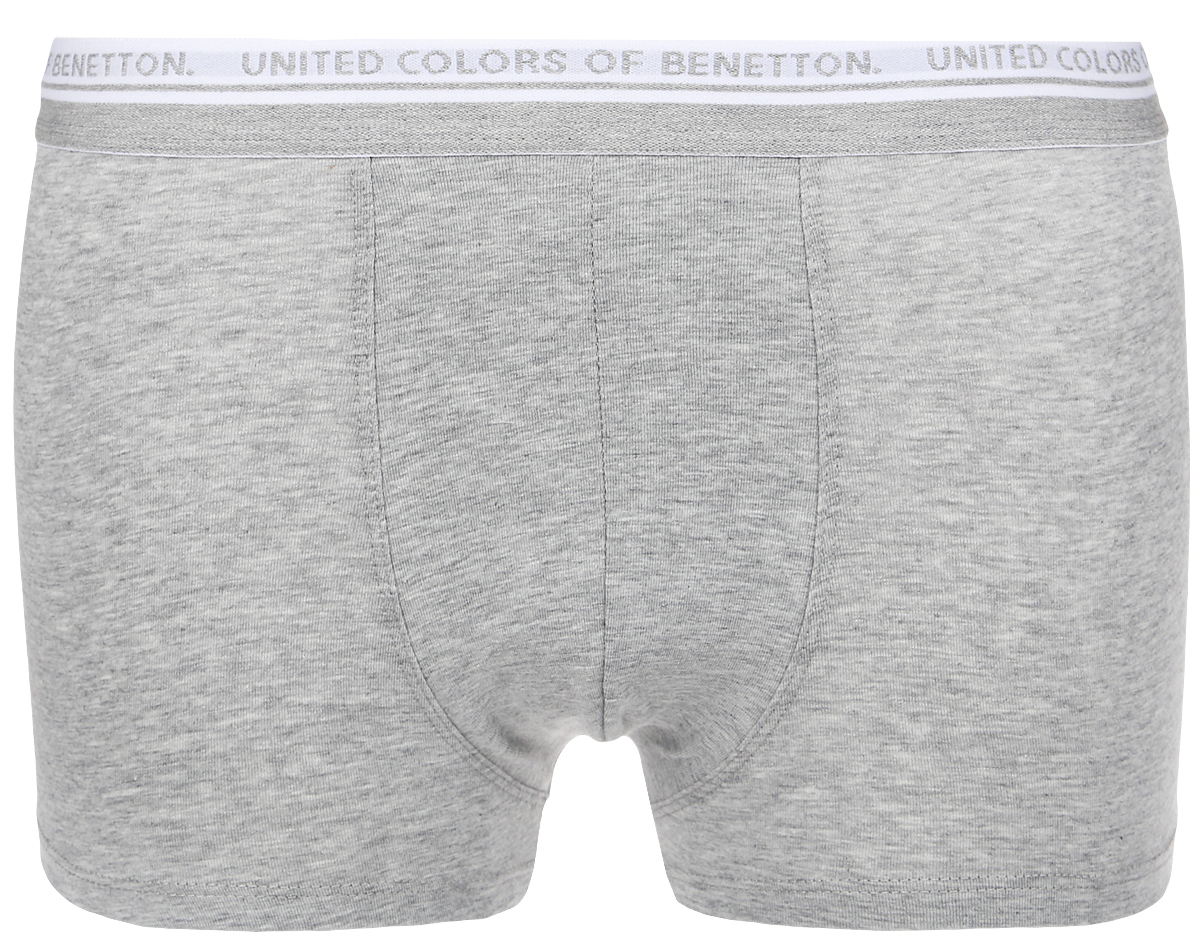 фото Трусы мужские United Colors of Benetton, цвет: серый. 3MC12X077_501. Размер S (46/48)