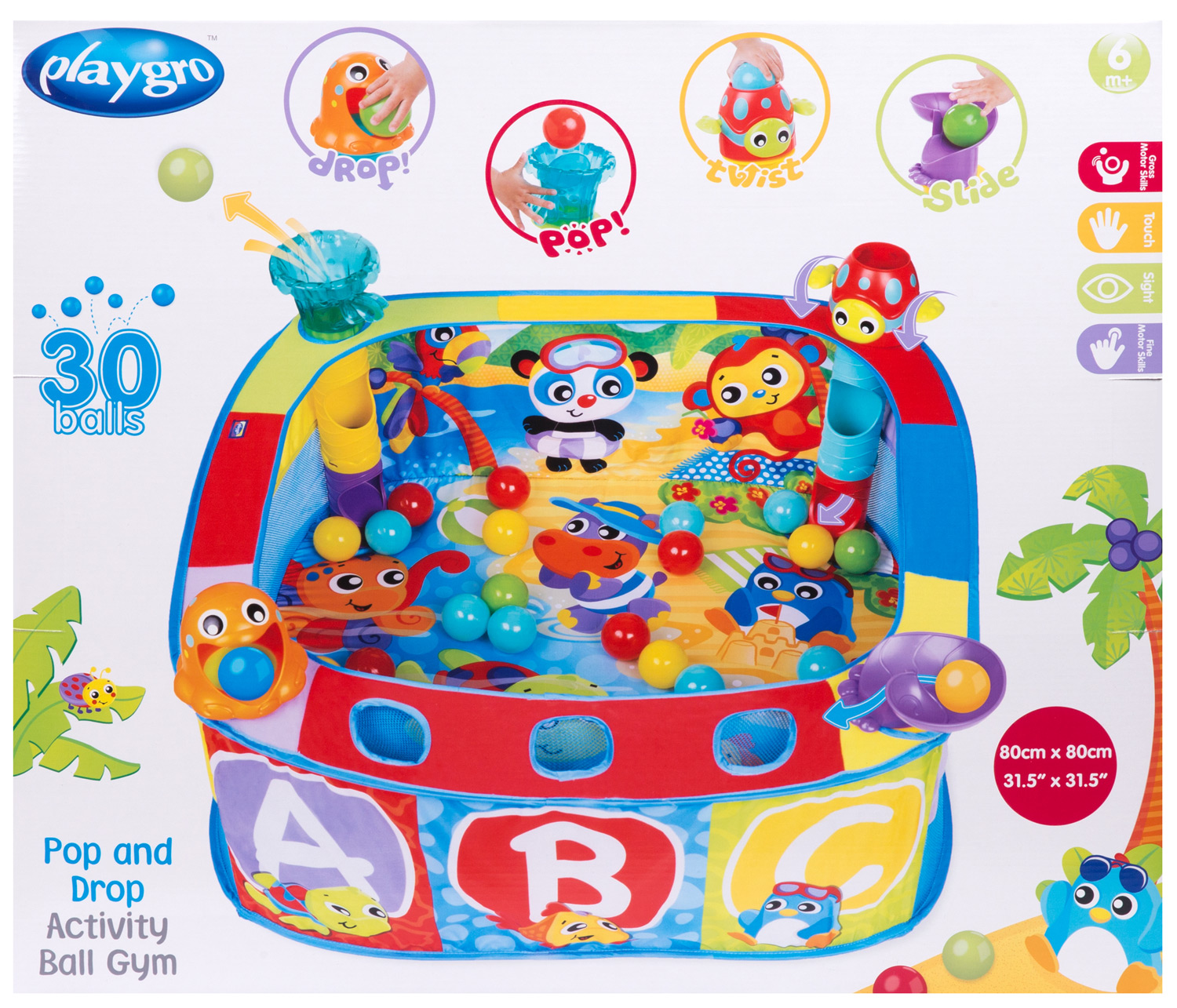 фото Развивающий центр Playgro "Активный центр", 80 х 80 х 45 см