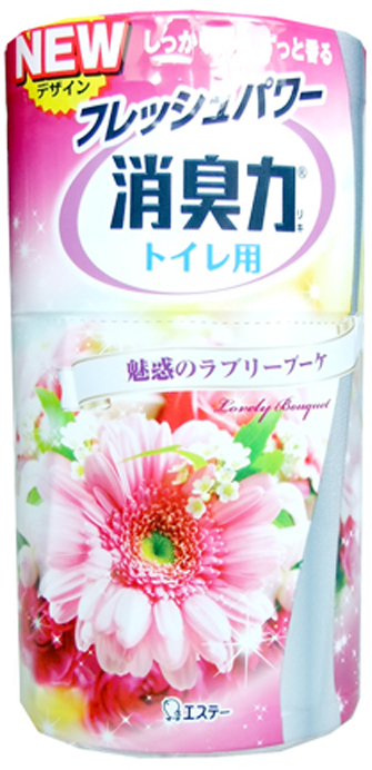 фото Ароматизатор для туалета жидкий ST Shoushuuriki , c ароматом розовых цветов, 400 мл