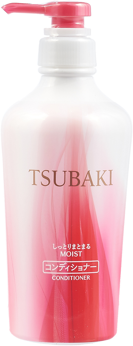 фото Кондиционер для волос Shiseido Tsubaki Moist, увлажняющий, с маслом камелии, 450 мл
