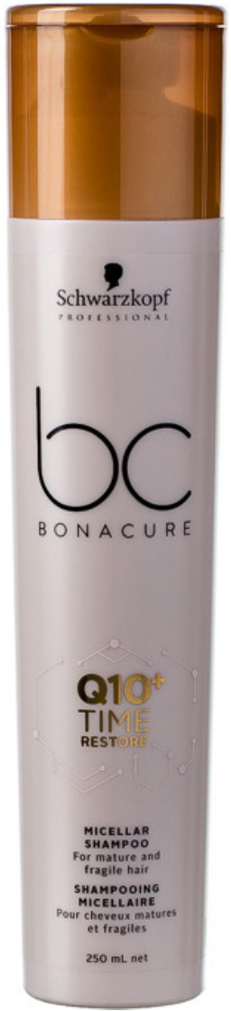 фото Шампунь для волос мицеллярный Schwarzkopf Professional Bonacure "Q10+ Time Restore", 250 мл