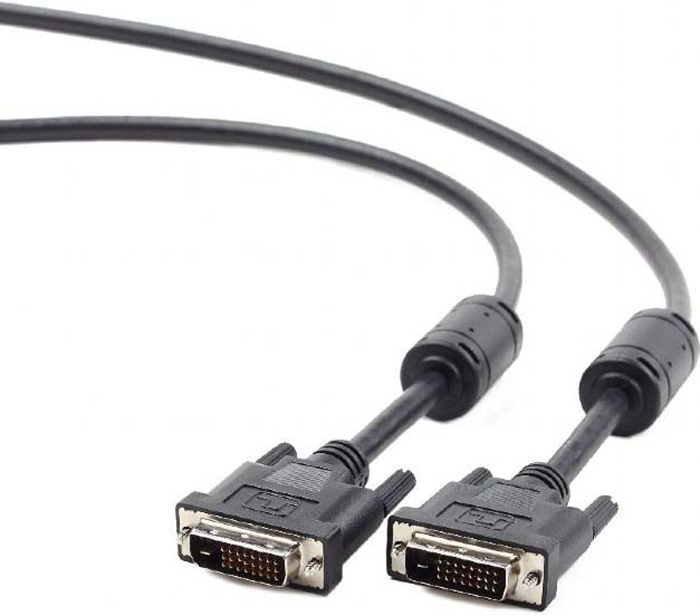 фото Cablexpert CC-DVI2-6C кабель DVI-D dual link, 25M/25M (1,8 м)