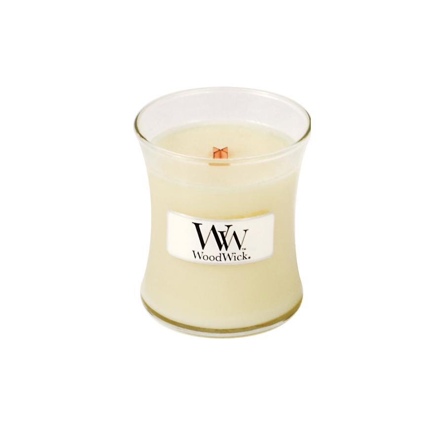 фото Ароматическая свеча Woodwick "Натуральная ваниль", маленькая