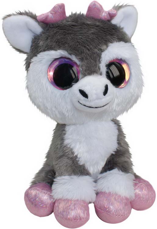 фото Мягкая игрушка Lumo "Олененок Poro", цвет: серый, 15 см