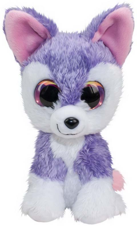 фото Мягкая игрушка Lumo "Волк Susi", цвет: фиолетовый, 15 см