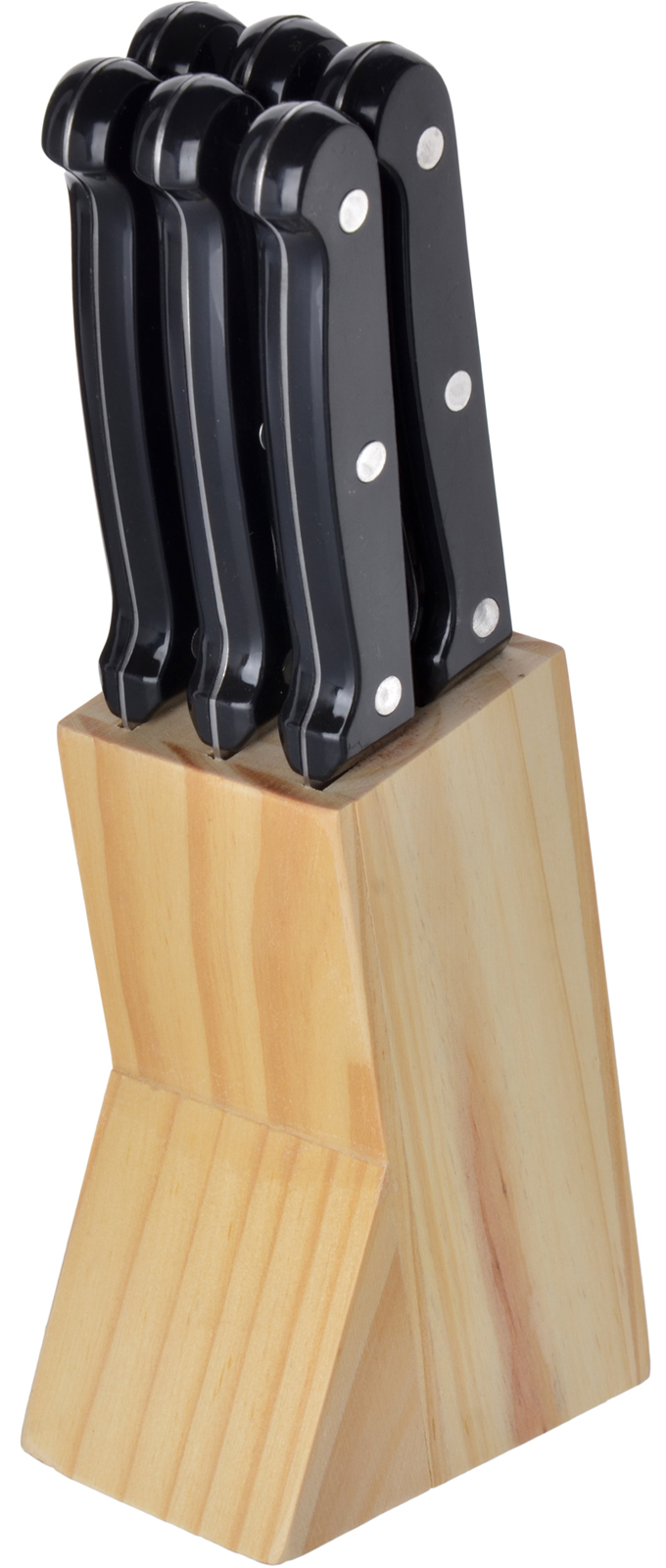 фото Набор ножей Mayer & Boch, цвет: серебристый, черный, 7 шт