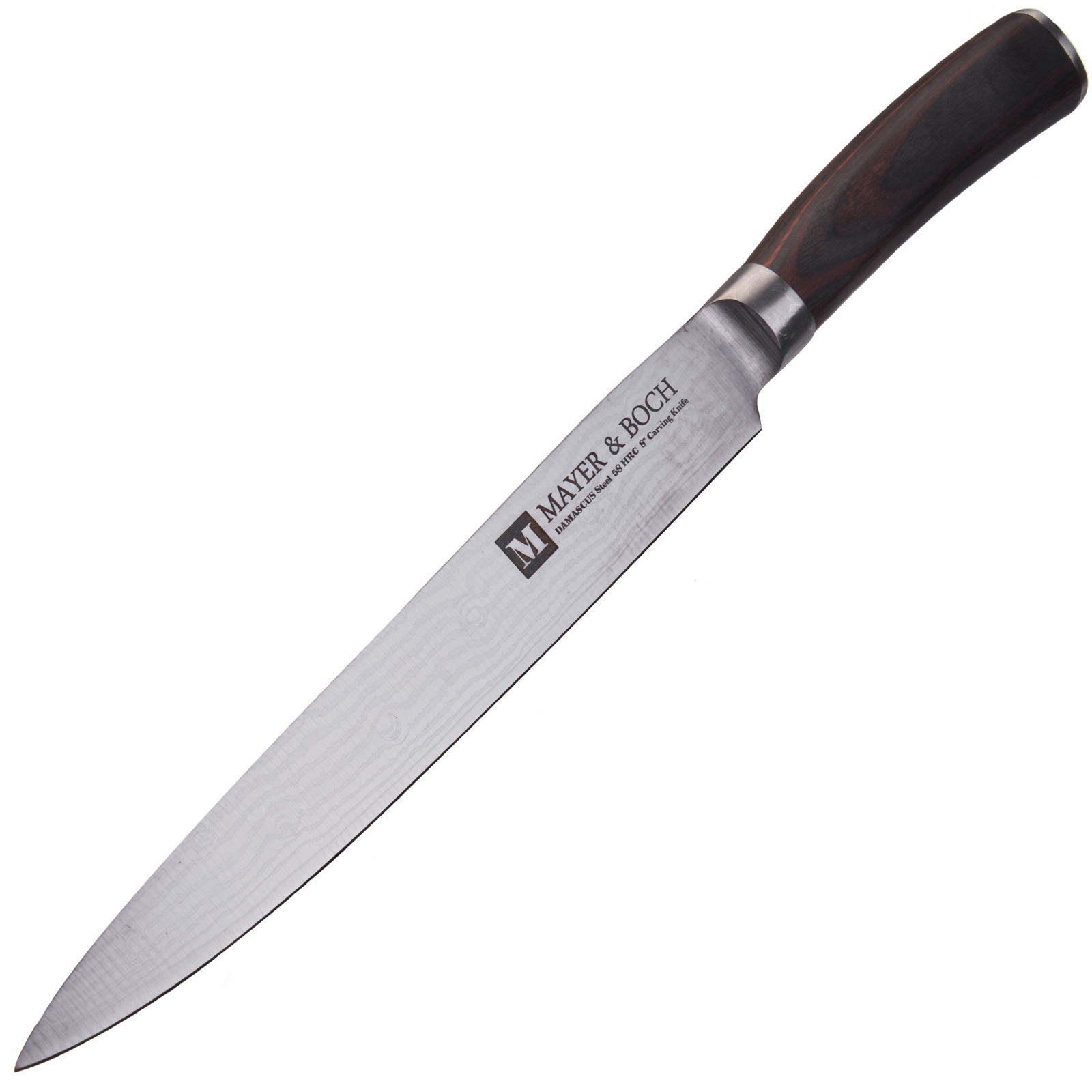 фото Нож разделочный Mayer & Boch Modest, цвет: коричневый, серебристый, длина лезвия 20,3 см