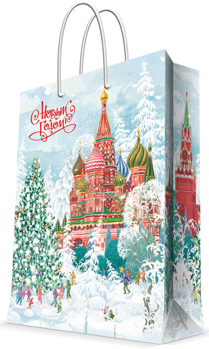 фото Пакет бумажный Magic Time "Кремль", 33 см.78282