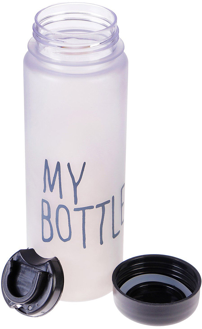 фото Бутылка для воды My Bottle, градиент, в мешке, цвет: черный, 500 мл Иу жусима крафтс кампани лимитед