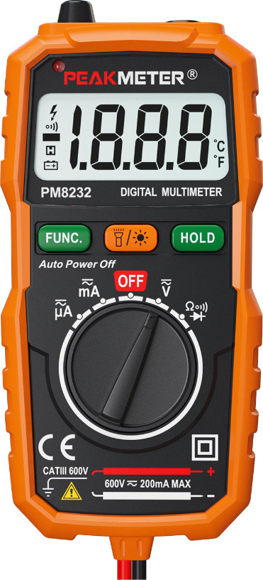 Мультиметр Peakmeter PM8232, цифровой