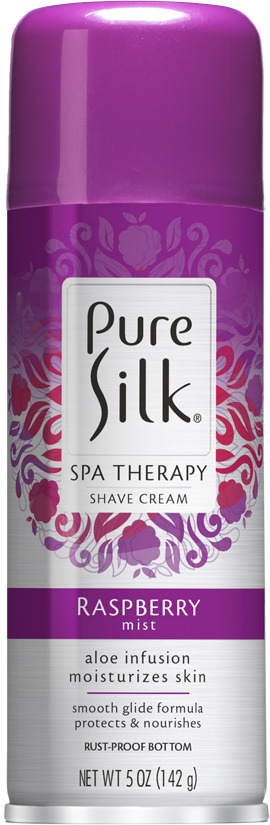 фото Крем-пена для бритья Barbasol Pure Silk "Малиновая дымка. Raspberry Mist Shave Cream", 142 г