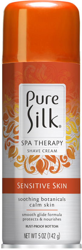 Крем-пена для бритья Barbasol Pure Silk Sensitive Skin Therapy Shave ...