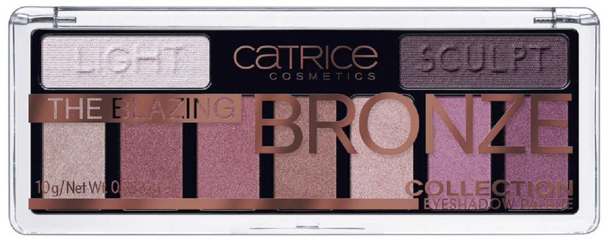 фото Тени для век Catrice The Blazing Bronze Collection Eyeshadow Palette 9 в 1, оттенок 010 бронзовый, 6 г