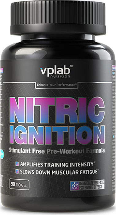 фото Предтренировочный комплекс VPLab "Nitric Ignition", 90 таблеток Vplab nutrition