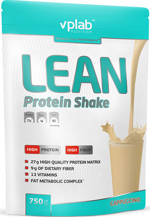 фото Протеин Vplab "Lean Protein", капучино, 750 г Vplab nutrition