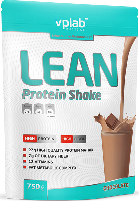 фото Протеин Vplab "Lean Protein", шоколад, 750 г Vplab nutrition