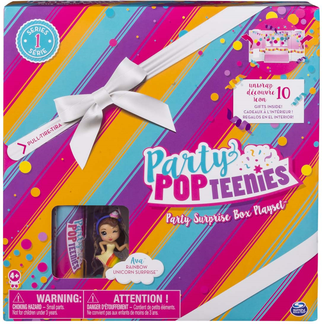 фото Игровой набор Party Popteenies "Коробка с сюрпризом"