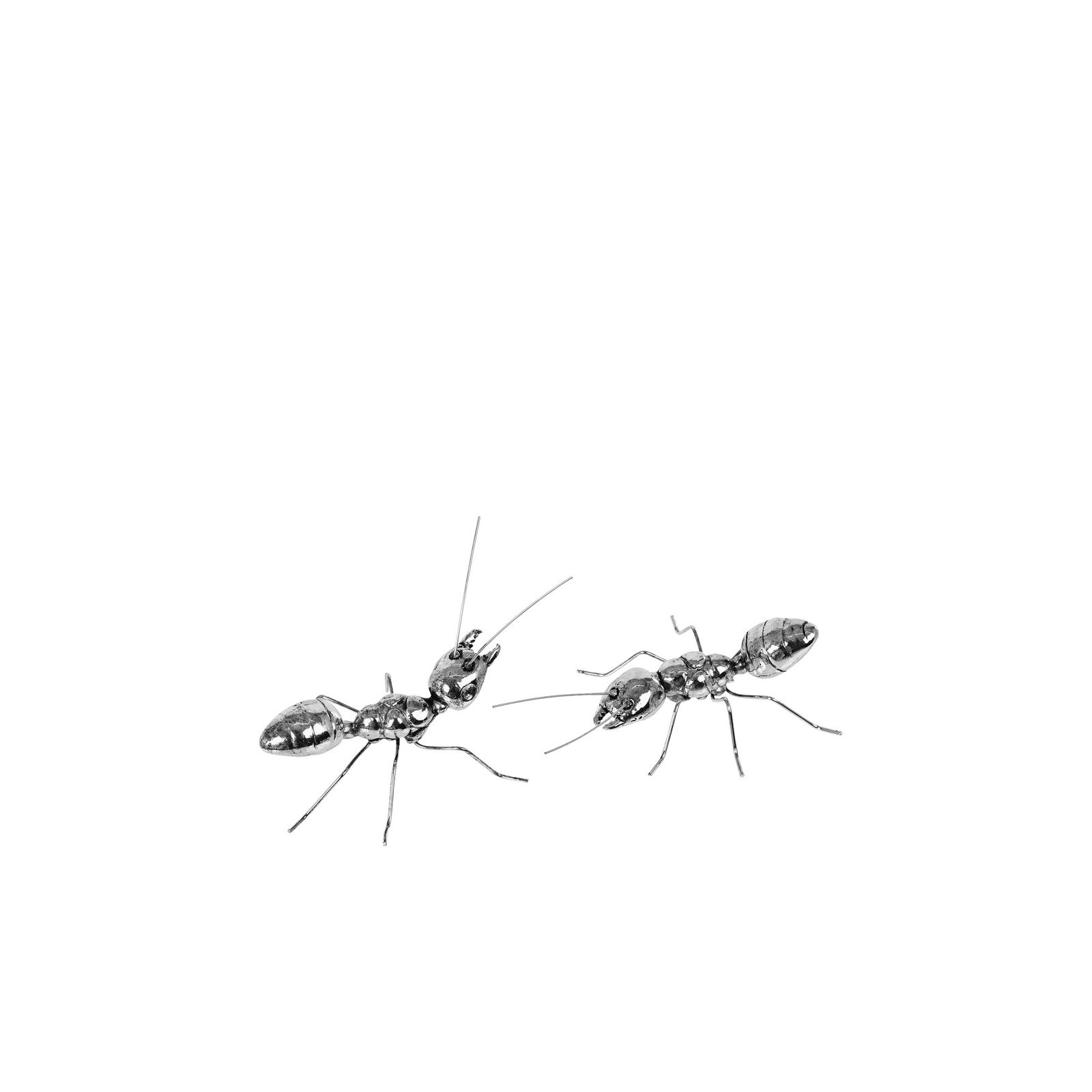 фото Набор декоративных насекомых Broste Ant, цвет: серебряный, 7х9х8 см, 2 шт. 14461130