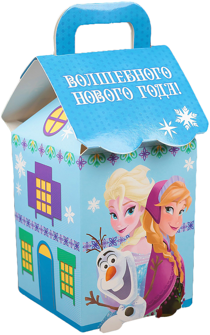 фото Коробка подарочная Disney "Волшебного нового года! Холодное сердце", складная, 8 х 14 х 8 см