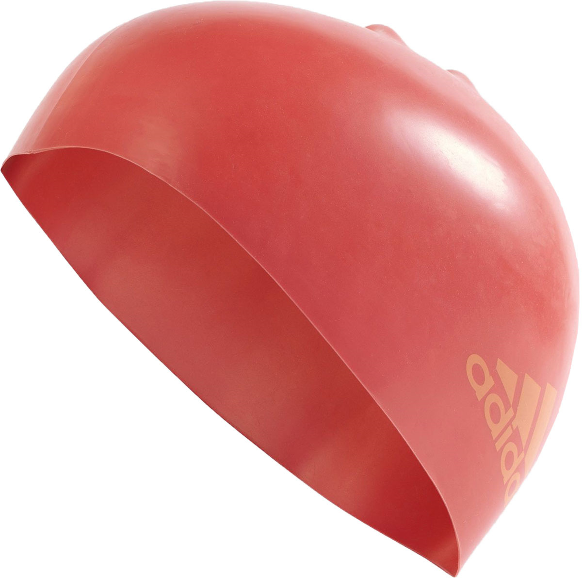 Плавательная шапочка детская Adidas Sil Log Cpy 1Pc, цвет: розовый. Размер S