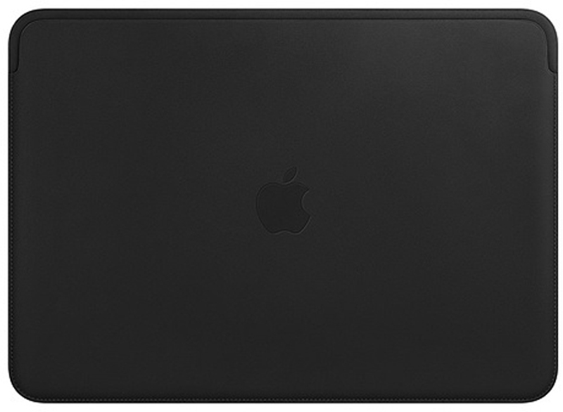 фото Чехол для ноутбука Apple Leather Sleeve для MacBook Pro 15", MTEJ2ZM/A, черный