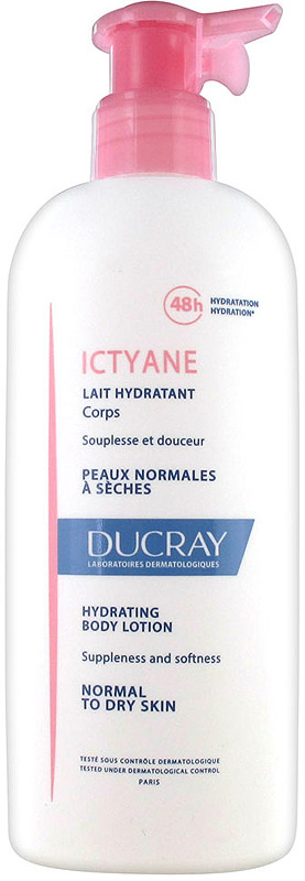 Молочко для тела Ducray Ictyane, защитное, увлажняющее, 400 мл