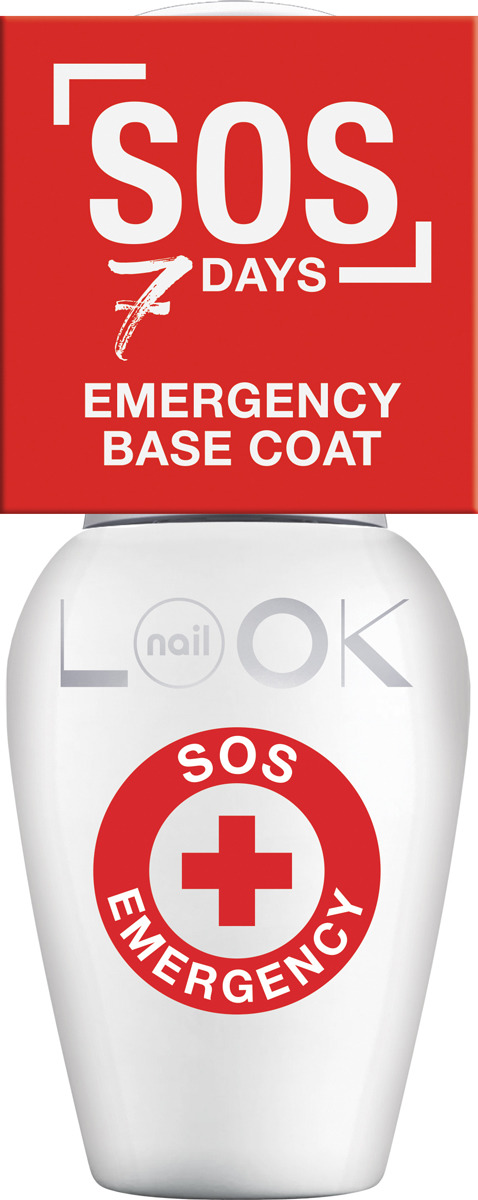 фото Средство для быстрого восстановления поврежденных ногтей NailLOOK SOS Emergency Base, 8,5 мл