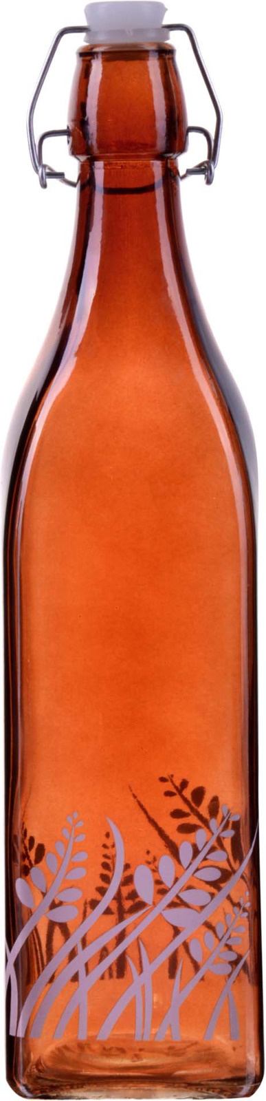 фото Бутылка Loraine, цвет: коричневый, 1 л