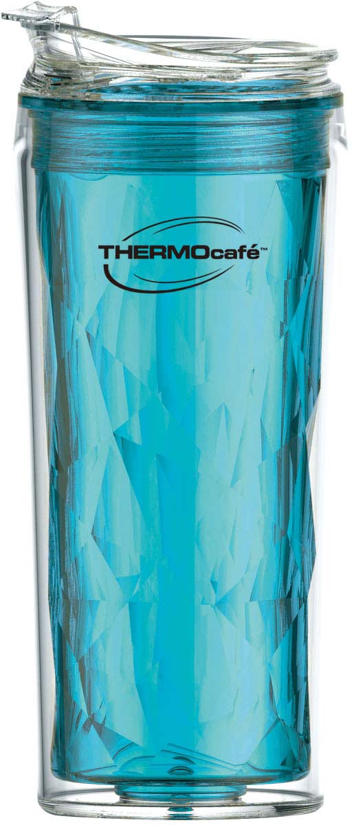 фото Термос Thermocafe By Thermos CRAKI-450, цвет: голубой, 450 мл
