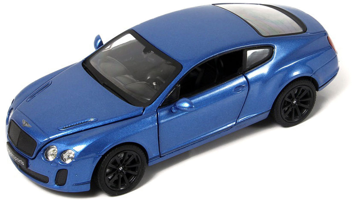 фото Машинка Hoffmann Bentley Continental GT Supersport, цвет: синий, масштаб 1:24