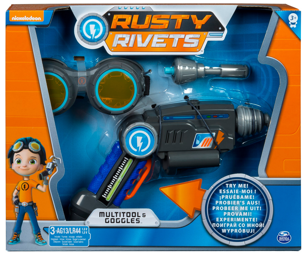 фото Игровой набор Rusty Rivets "Супер инструмент и очки Расти"