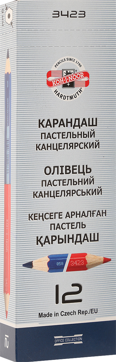 фото Набор карандашей Koh-I-Noor, двухсторонние, 12 шт