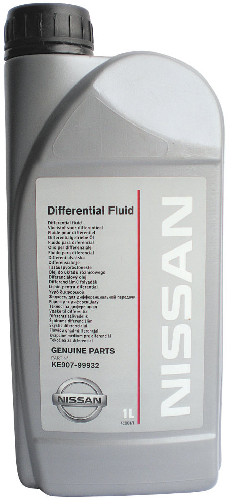 фото Трансмиссионное масло NISSAN "SAE GL-5", класс вязкости 80W90, 1 л