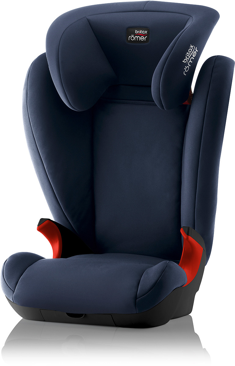 Автокресло детское Britax Roemer Kid II Black Series Moonlight Blue Trendline от 15 до 36 кг, 2000029682, синий Автокресло детское Britax Roemer Kid II Black Series Moonlight Blue Trendline от 15 до 36 кг, 2000029682, синий