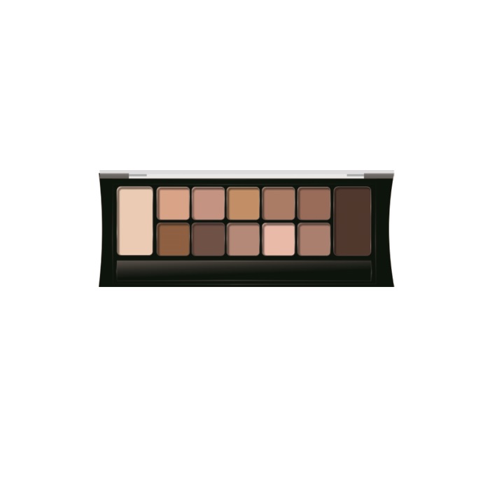 фото Набор теней TF 12 NUDE PALETTE EYESHADOW, тон 01